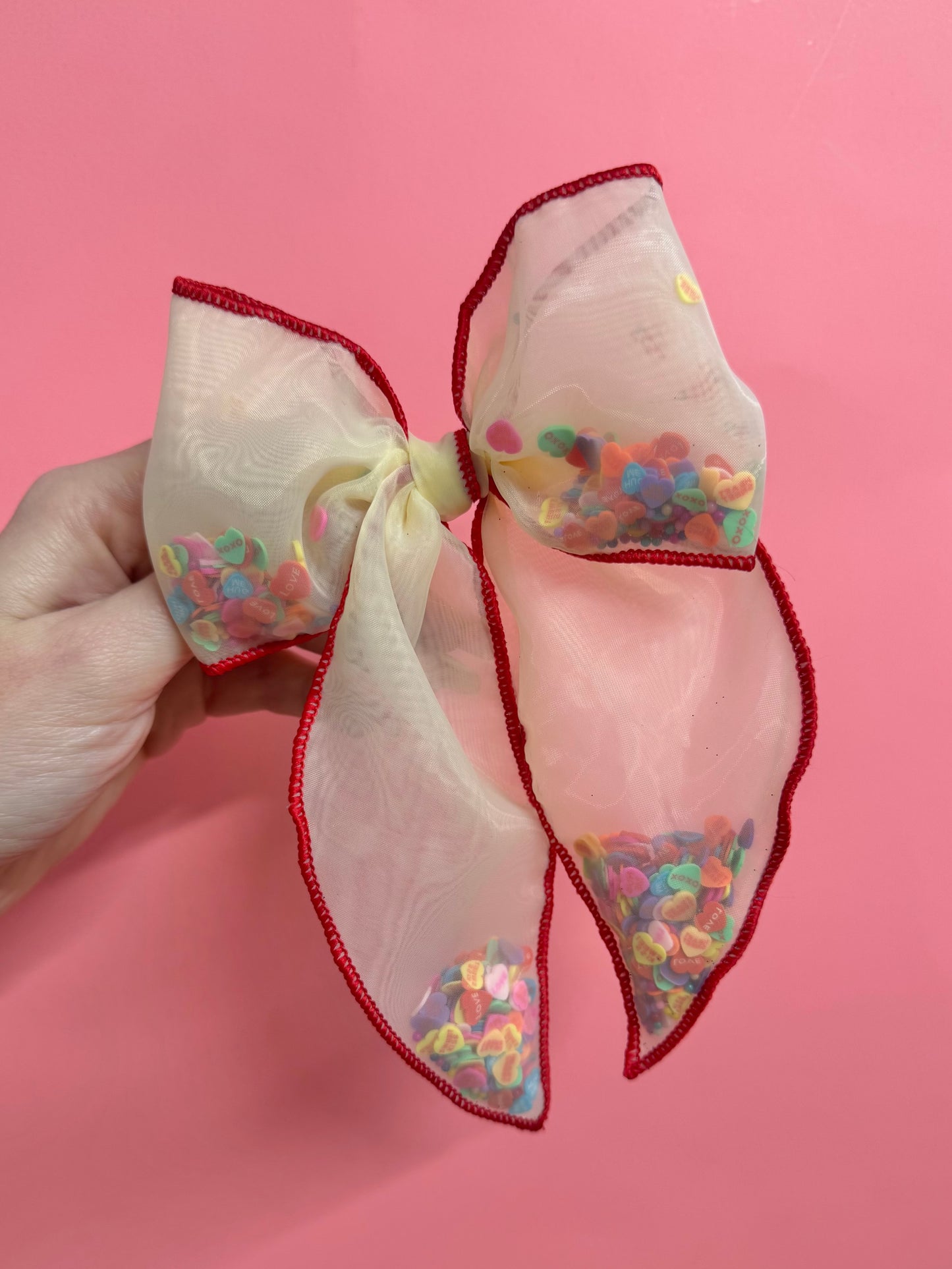 MINI HEARTS BOW