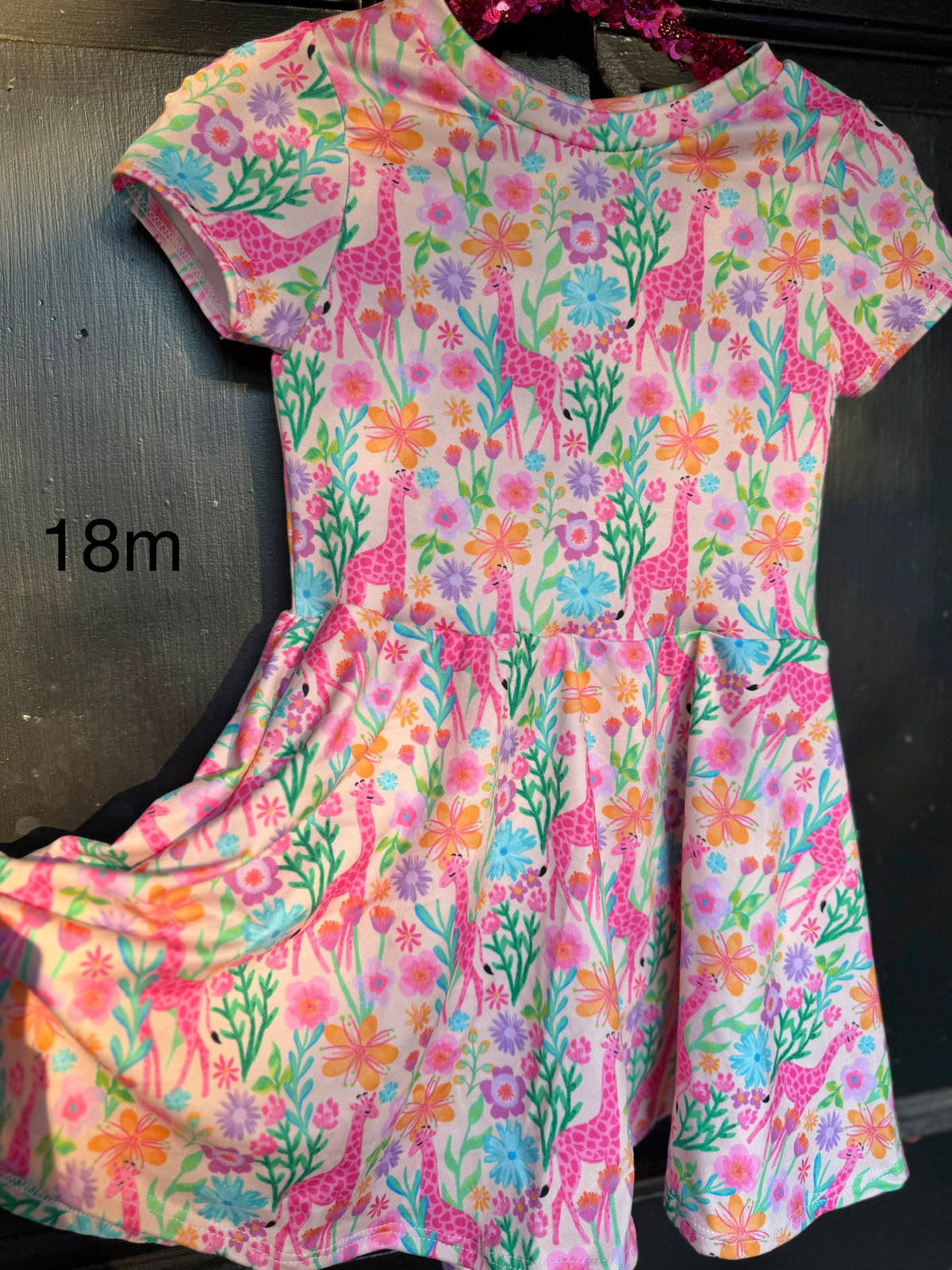 GIRAFFE DRESS 18M