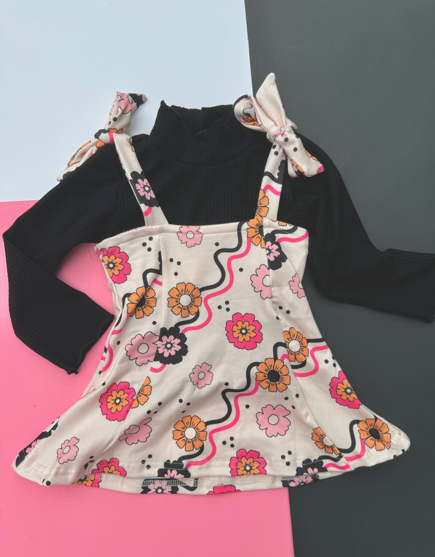 RETRO FLORAL JUMPER