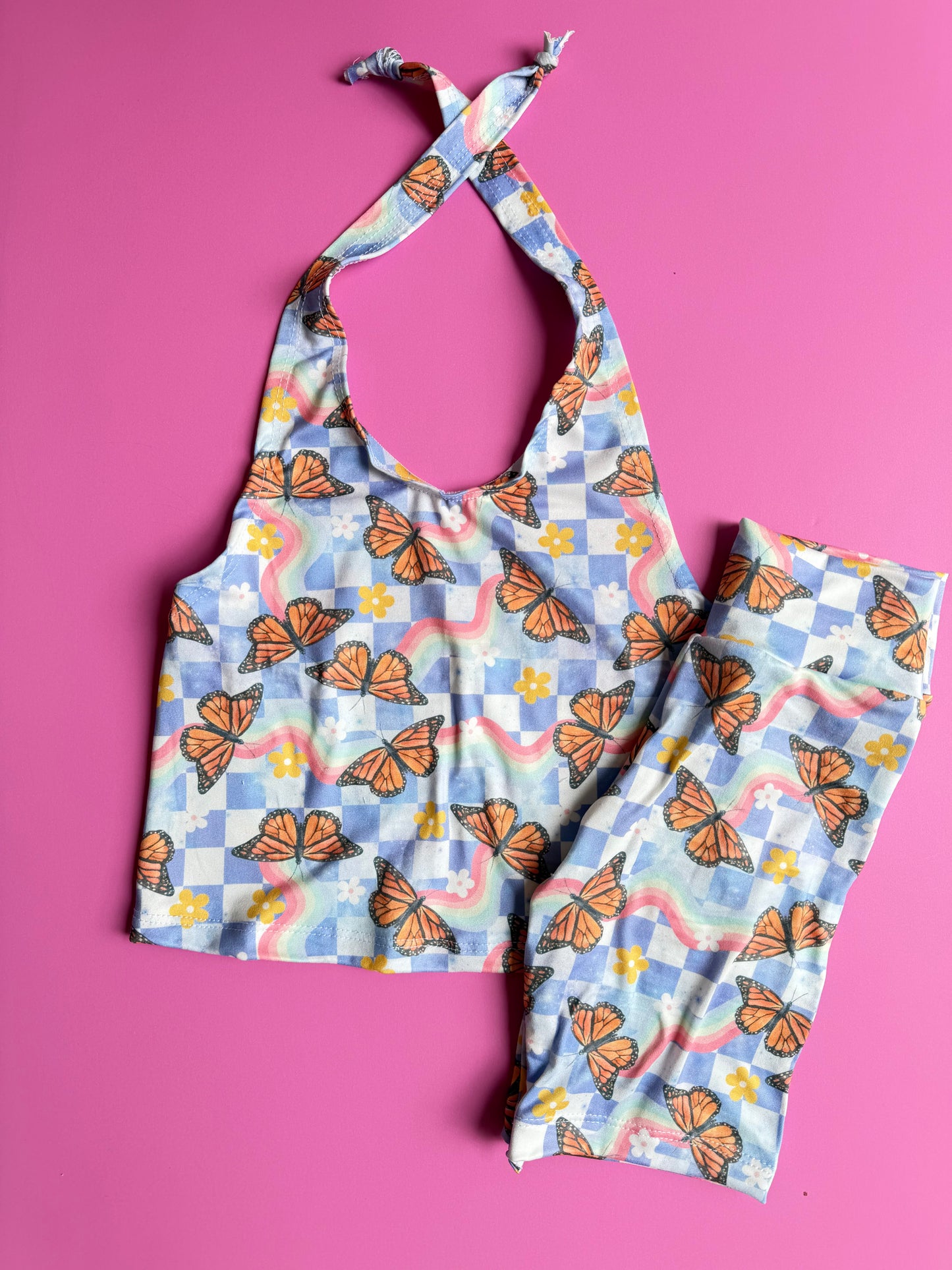 BUTTERFLY HALTER SET 4T