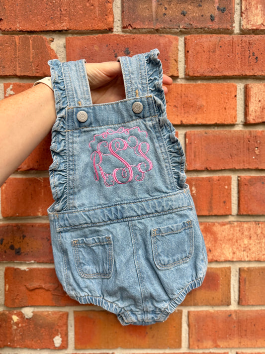 DENIM BABY OVERALLS