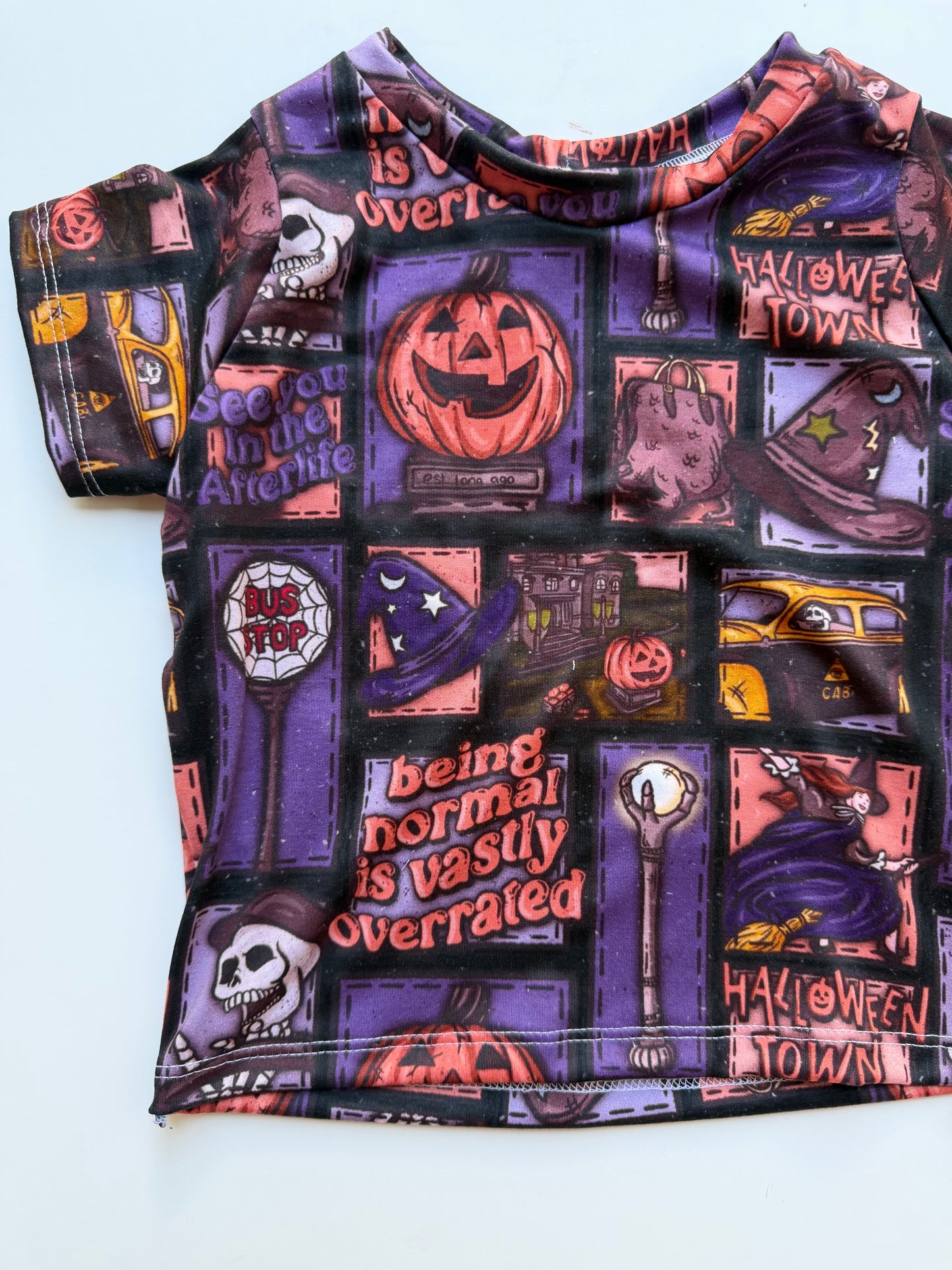 HALLOWEENTOWN TEE 12/18M