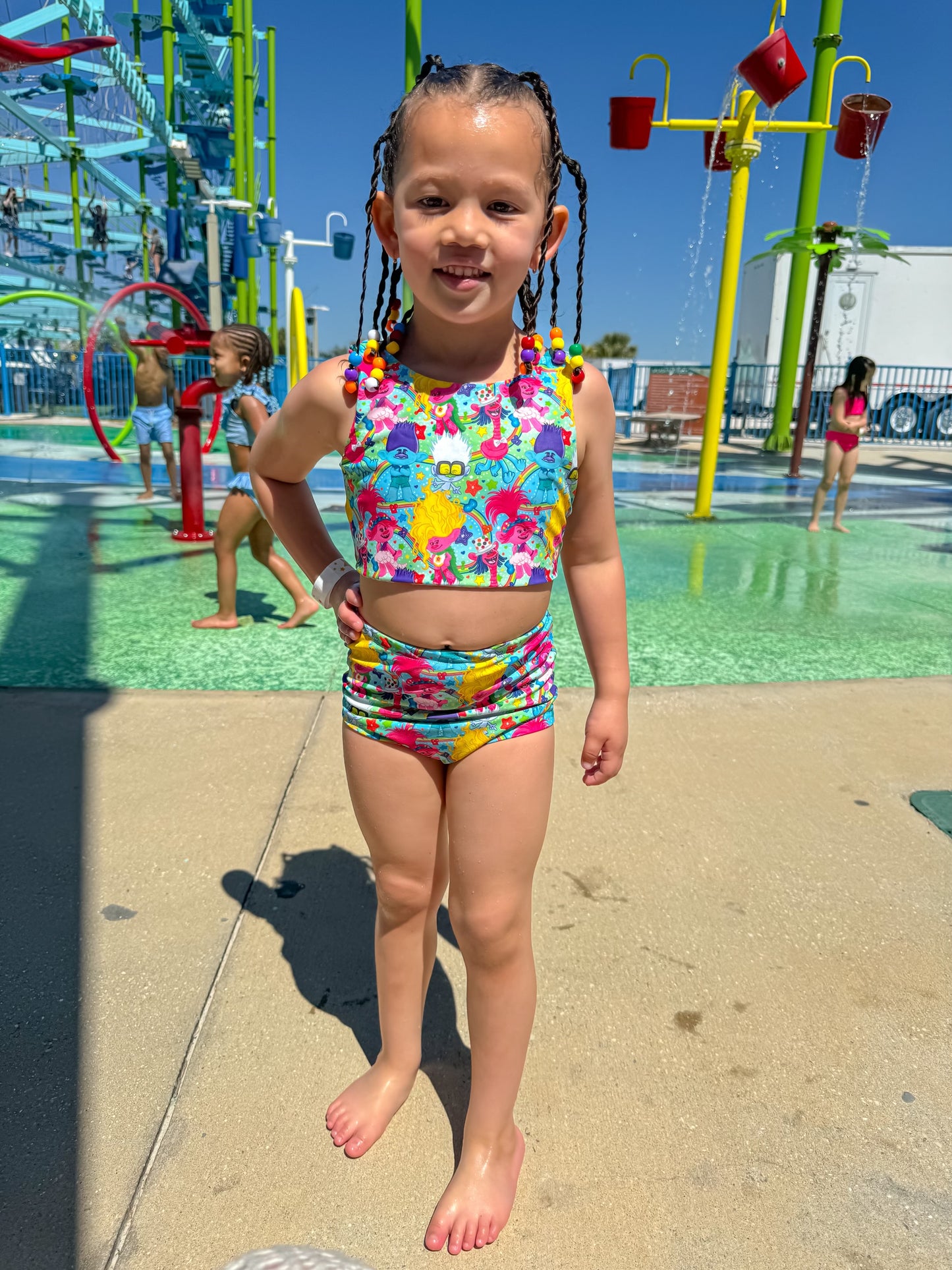 TROLLS x TIE DYE SWIMMIE