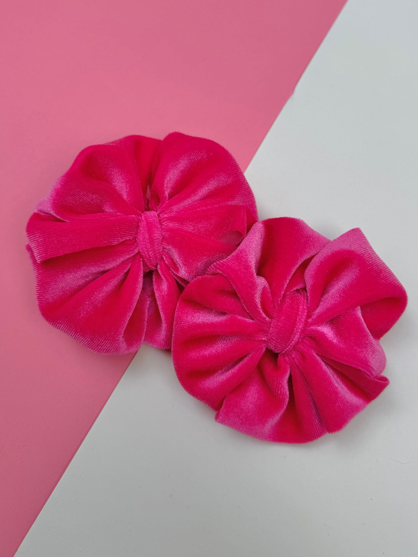PINK VELVET BOW
