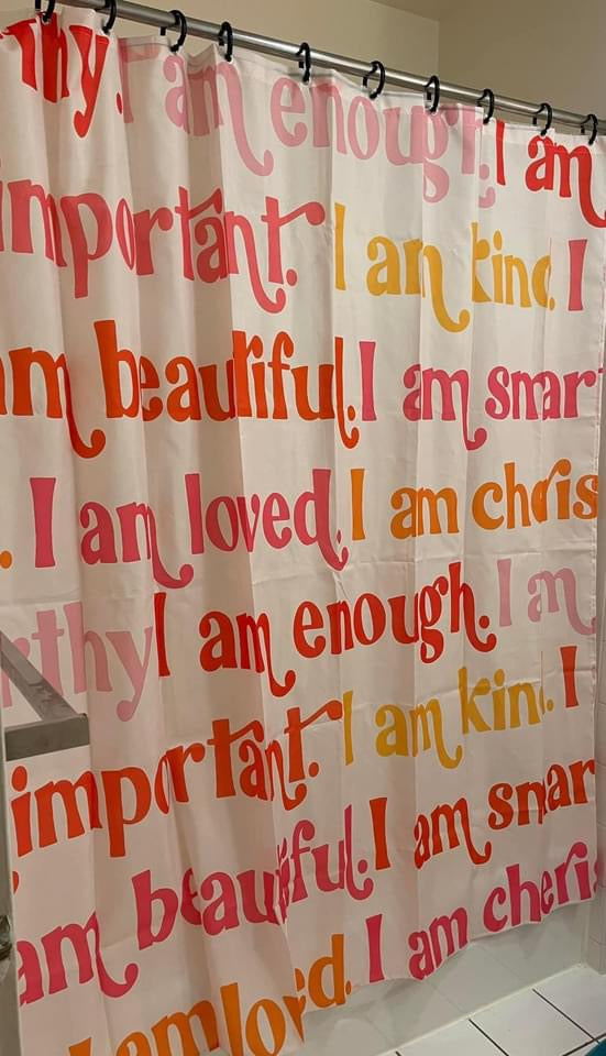CUSTOM SHOWER CURTAIN