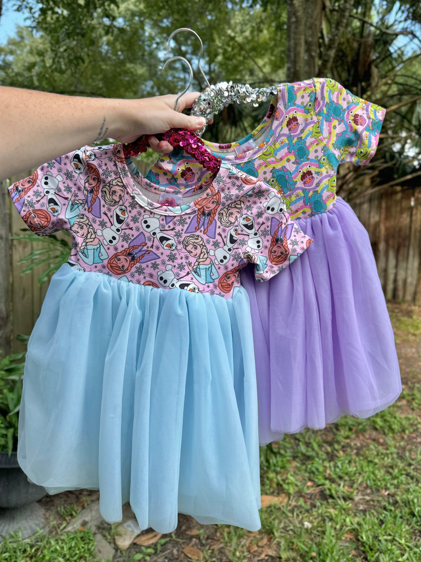 MONSTERS DRESS