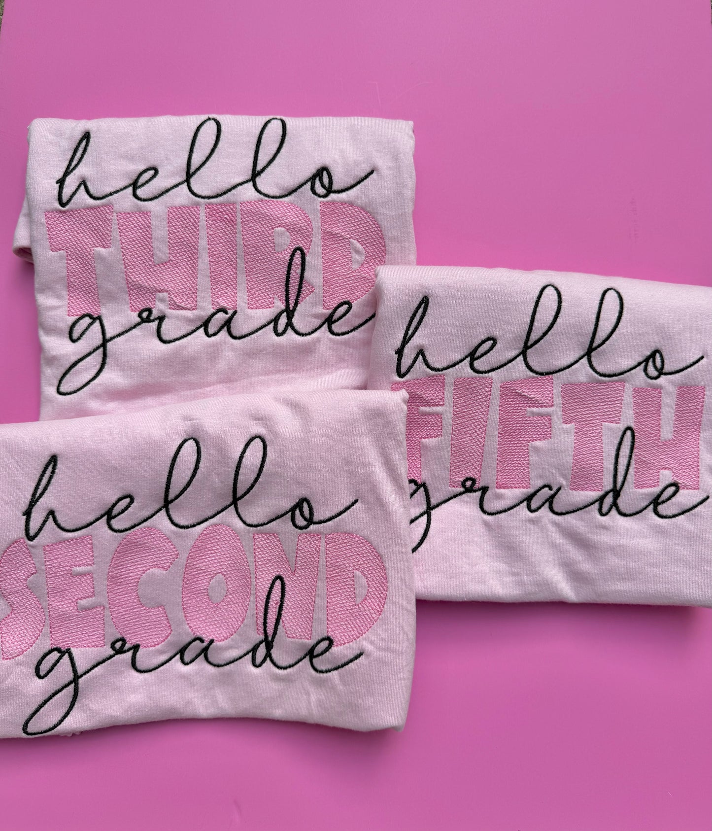 PINK GRADE TEE