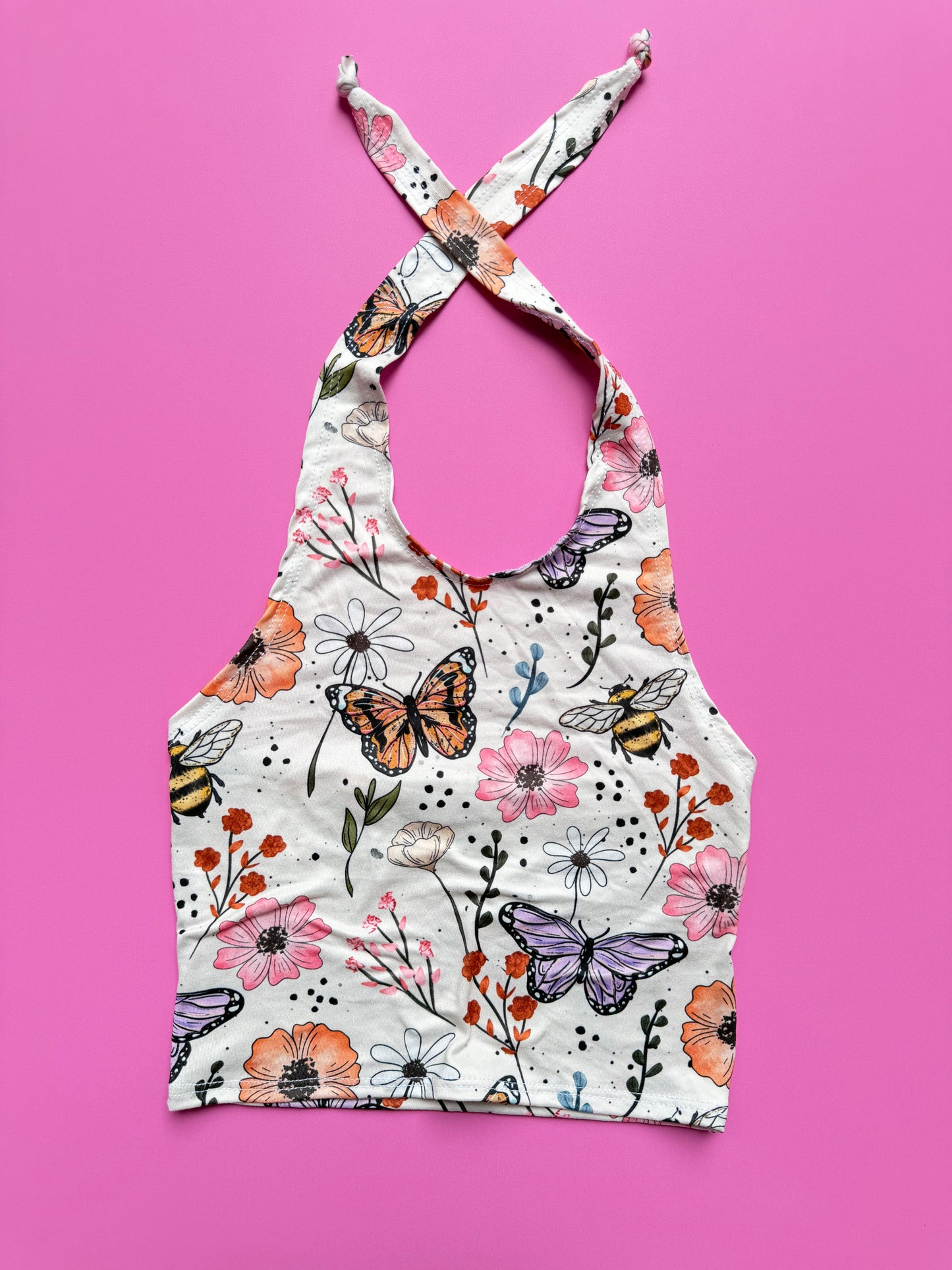 BUTTERFLY HALTER