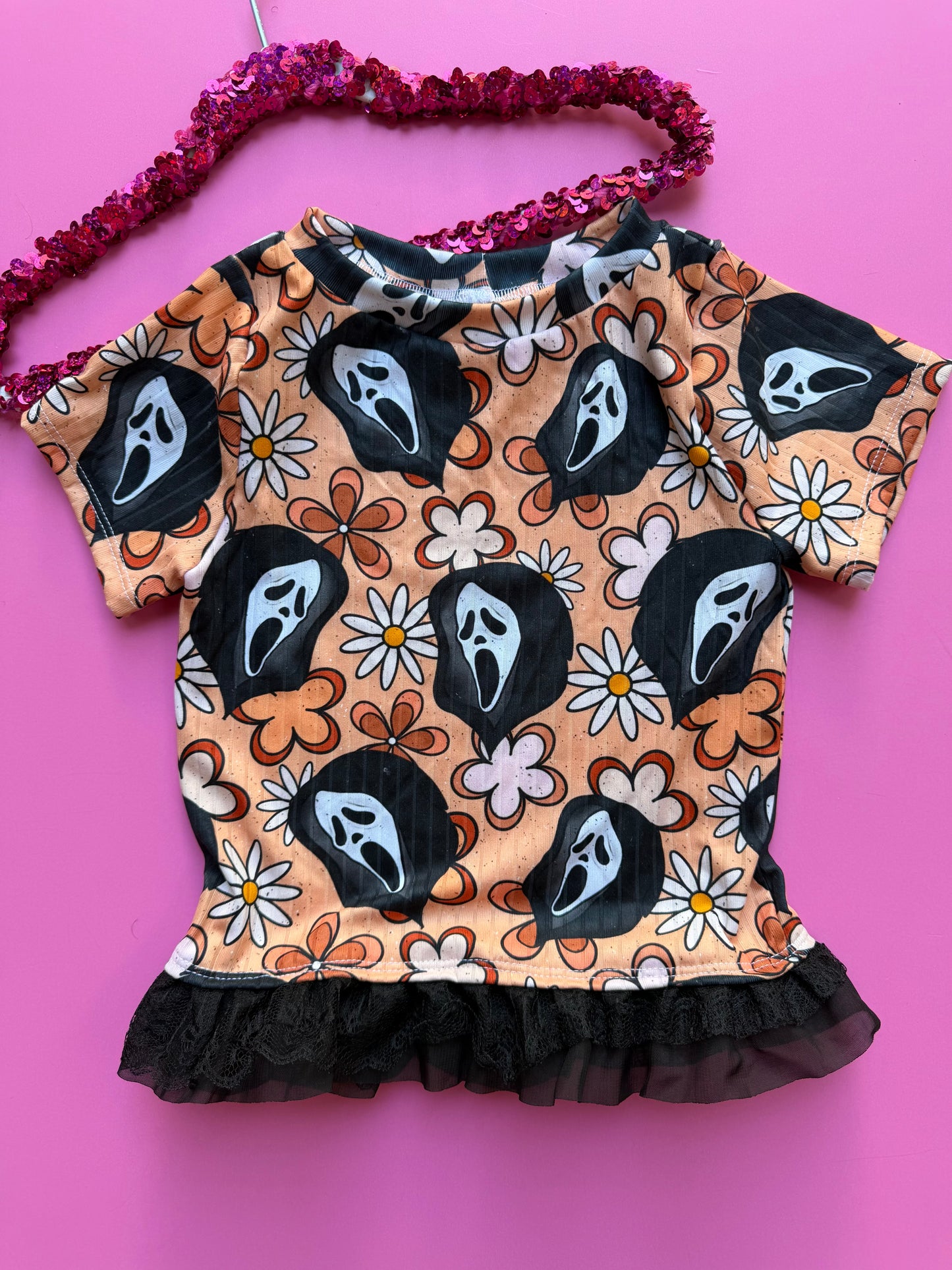 SCREAM BABY TEE 6Y
