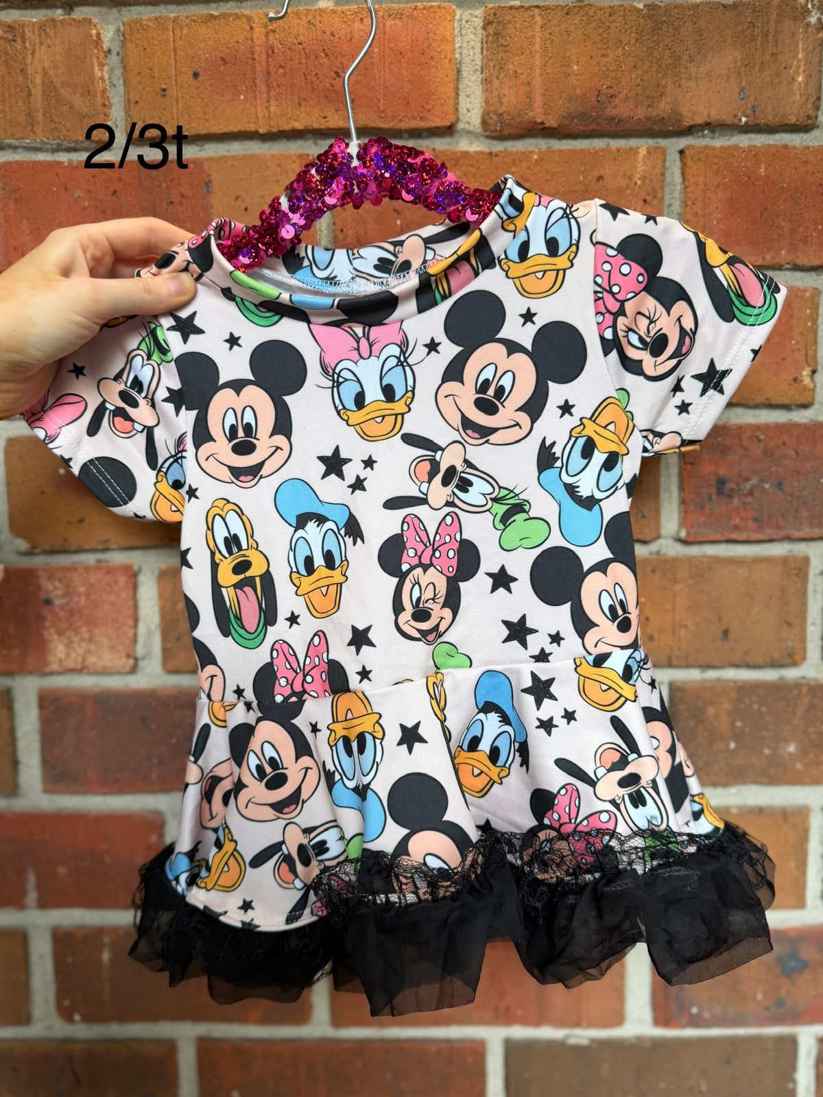 MOUSE PEPLUM 2/3T