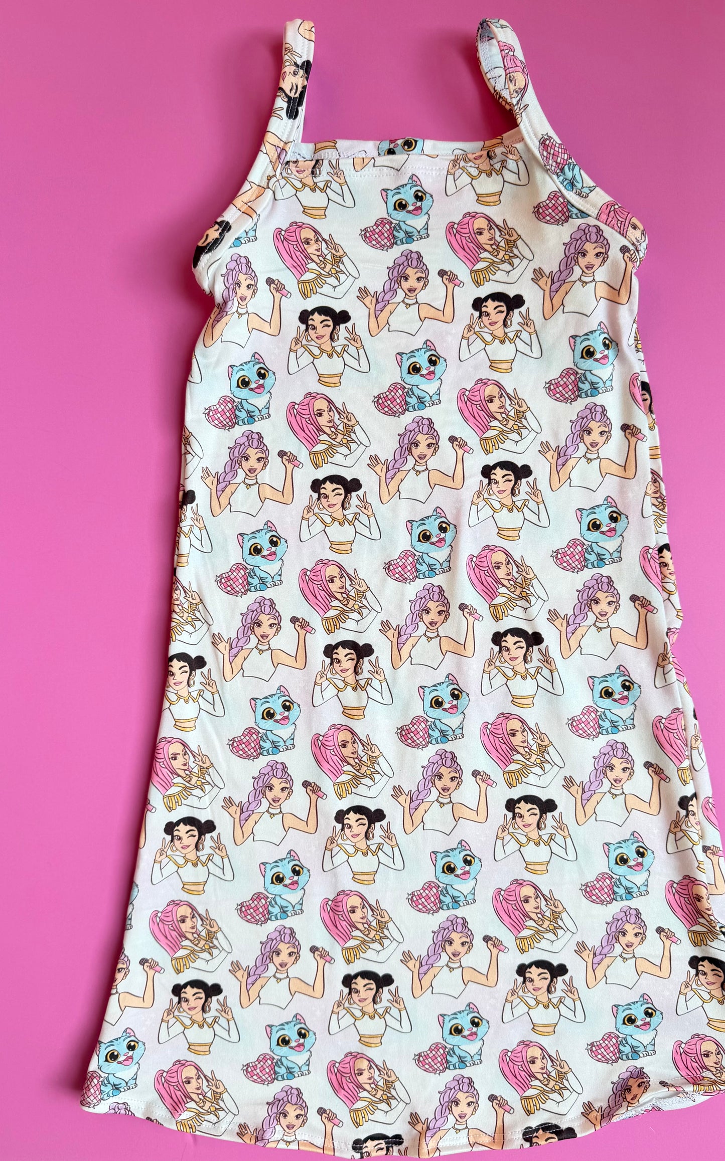KPOP CAMI DRESS 6/7Y