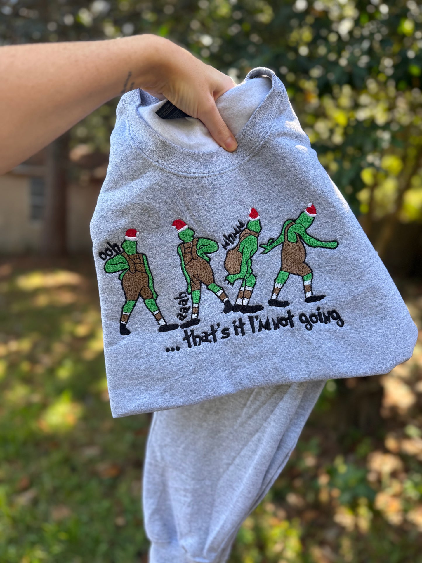 GRINCH ADULT M SWEATSHIRT