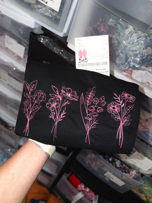 CUSTOM BIRTH FLOWER TEE