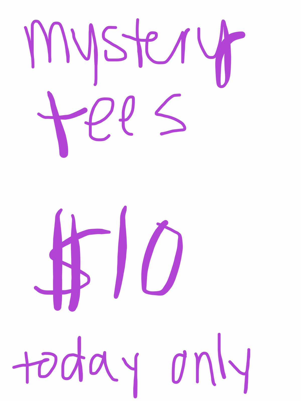 MYSTERY TEES
