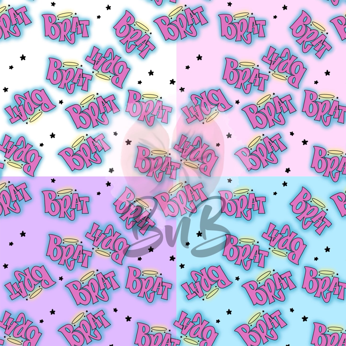brat seamless pattern bundle