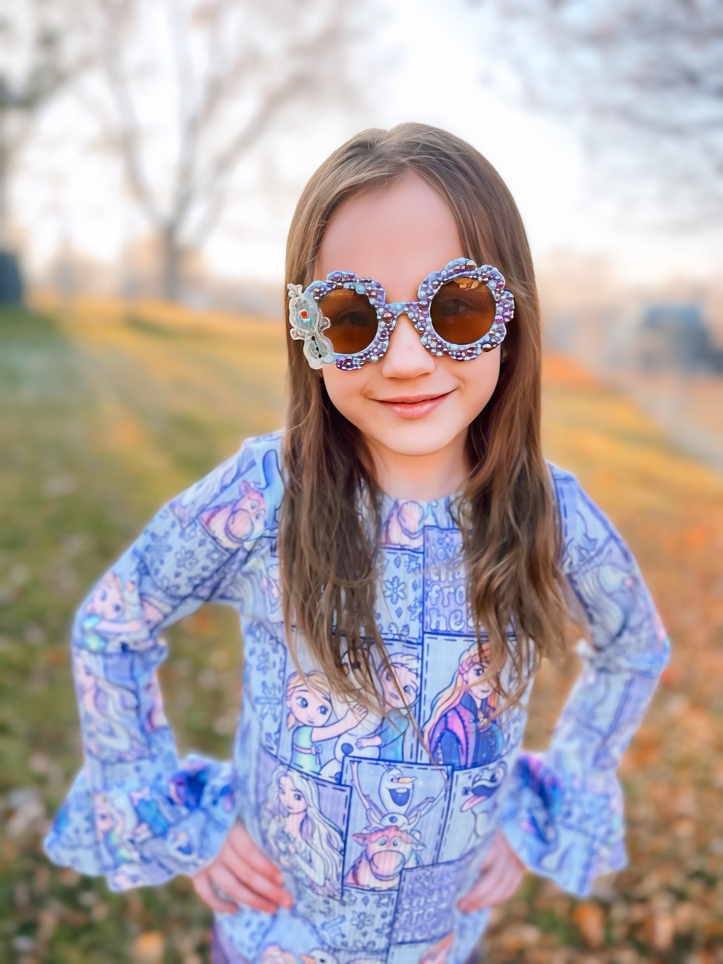 FROZEN RUFFLE TOP