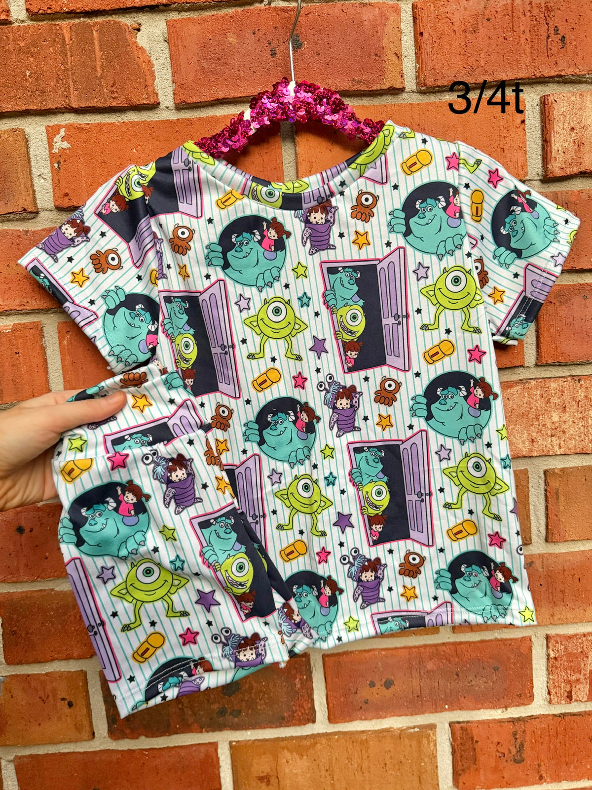 MONSTERS SET 3/4T
