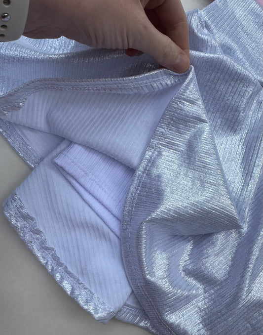 PARK SHIMMR SKIRT SET 6/7Y