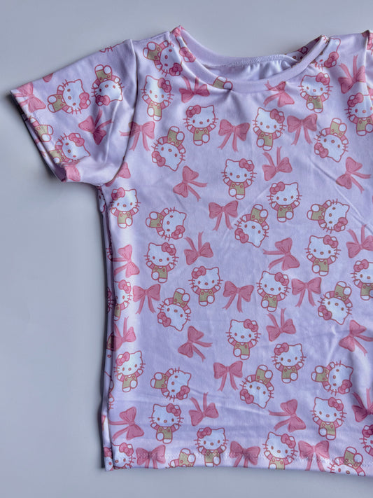 KITTY TEE 5/6Y