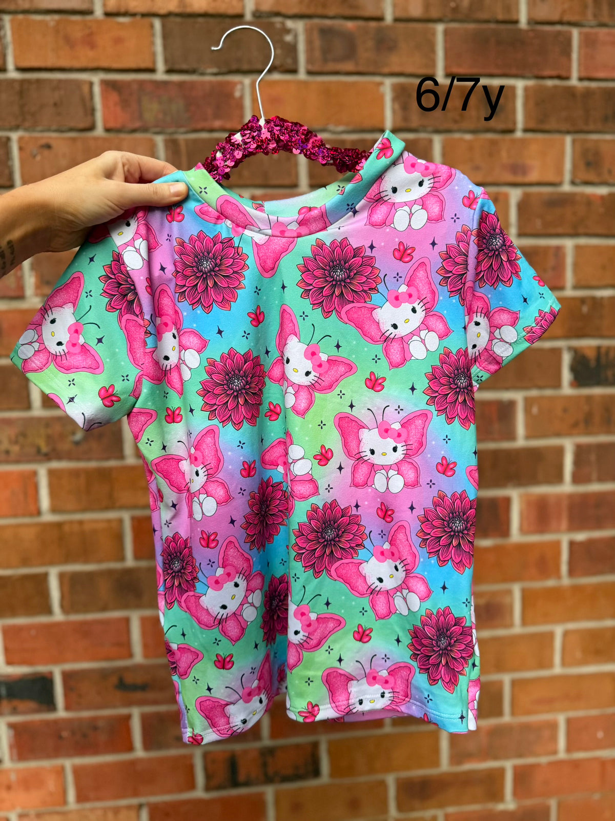 KITTY TEE 6/7Y