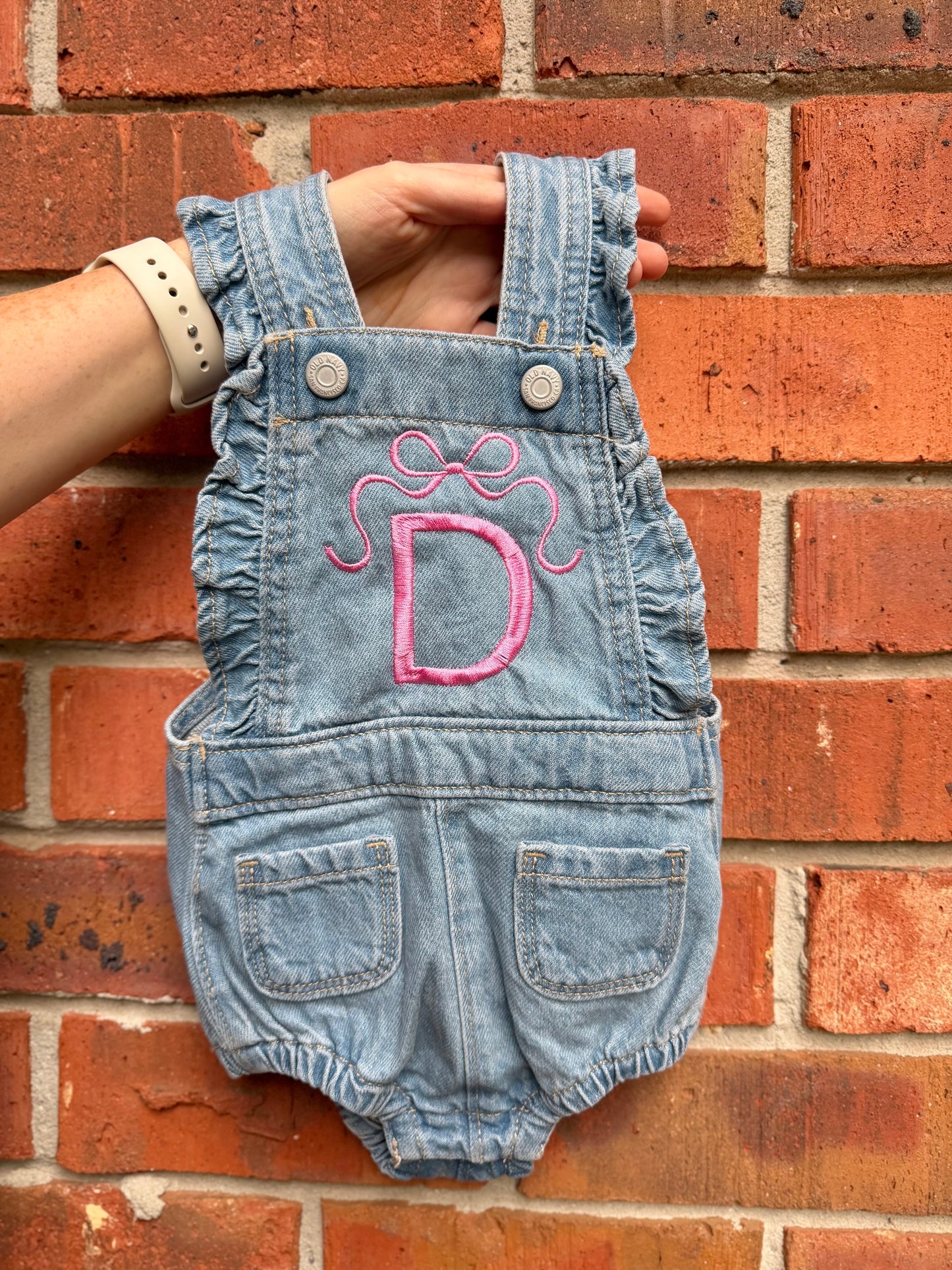 DENIM BABY OVERALLS