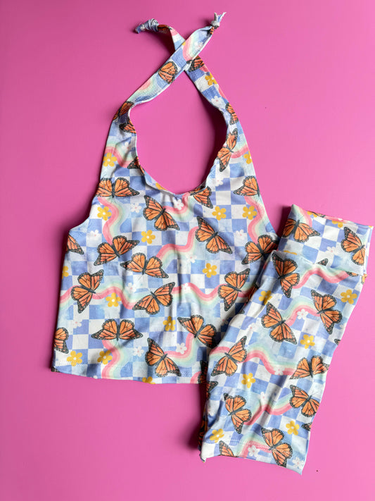 BUTTERFLY HALTER SET 4T