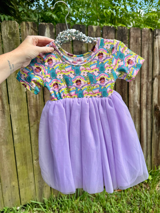 MONSTERS DRESS