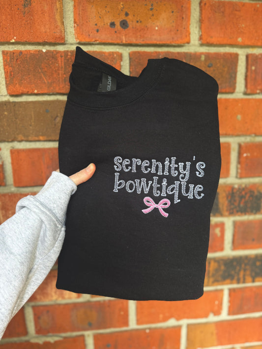 BUSINESS NAME SWEATER