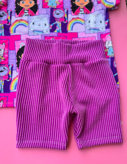 PURPLE WAVED BIKERS