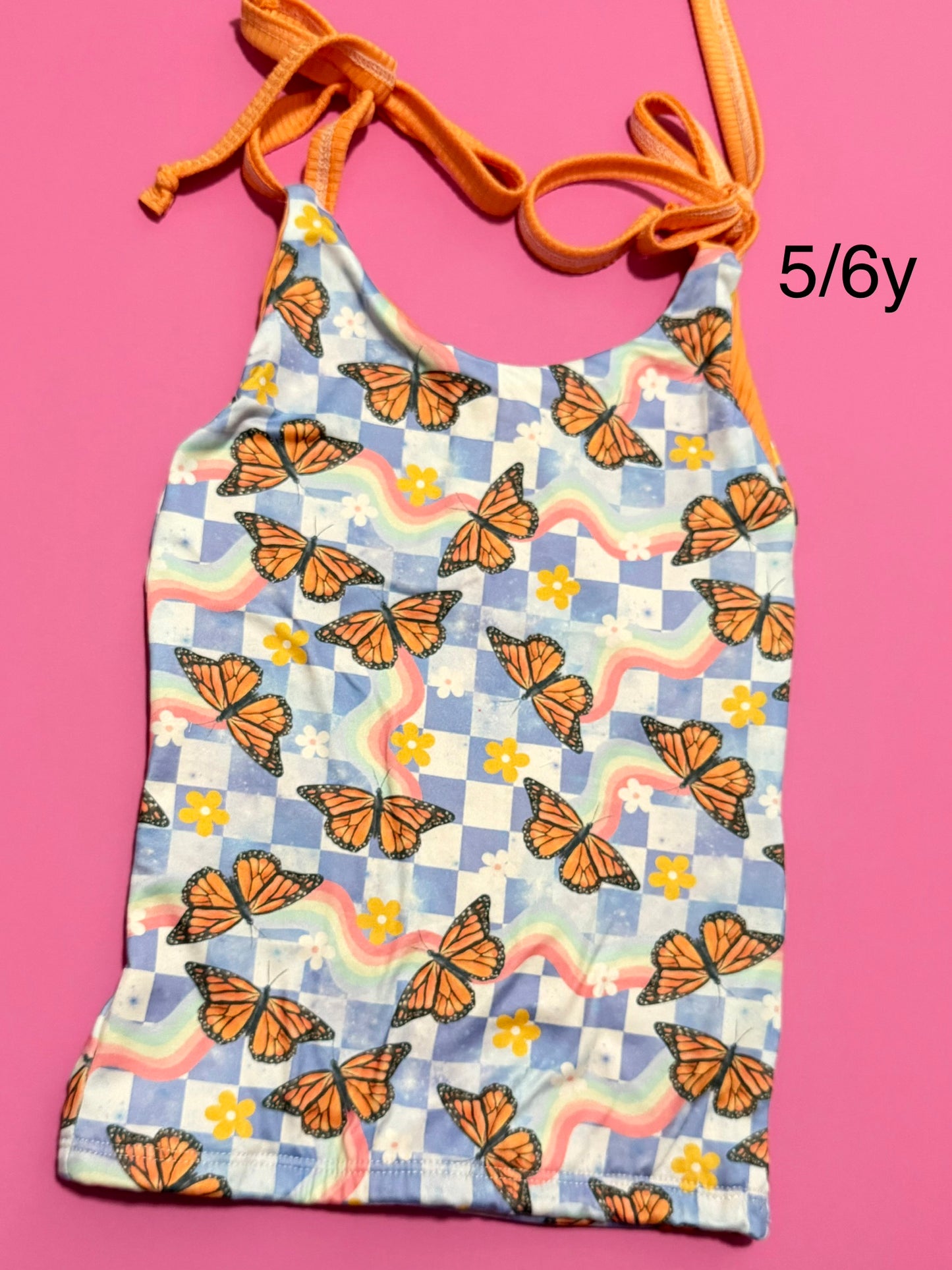 BUTTERFLY TANK 5/6Y