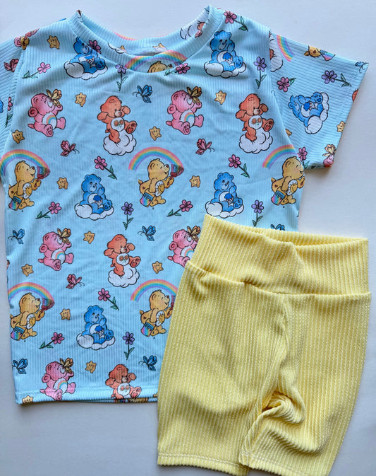 CARE BEAR SET 6/7y