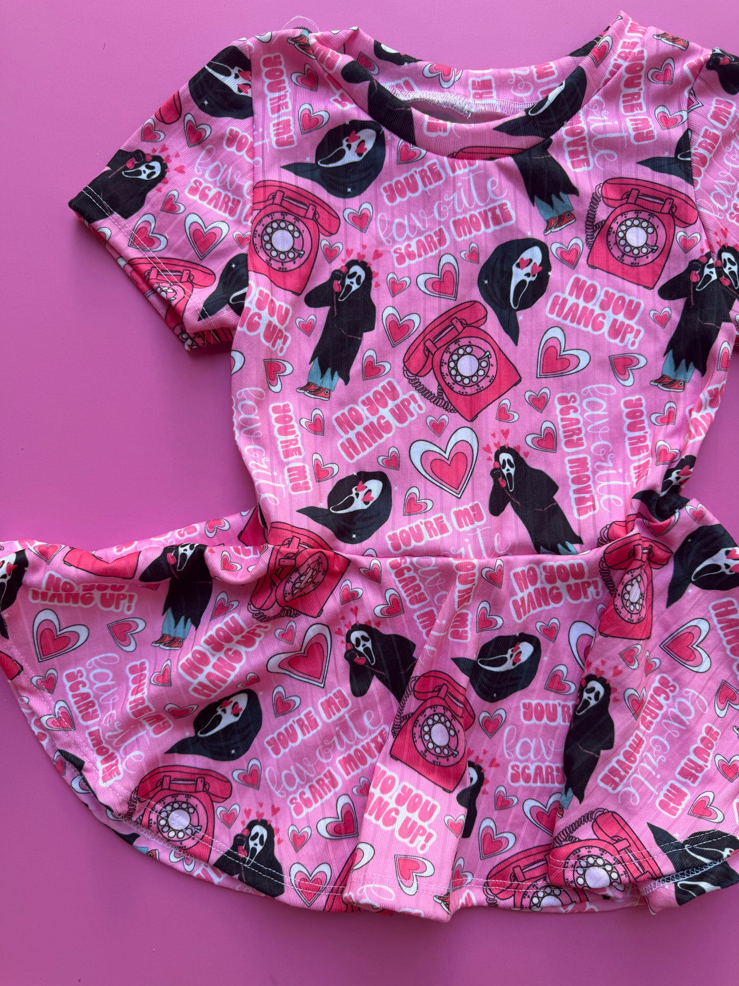 SCREAM PEPLUM 6/7Y