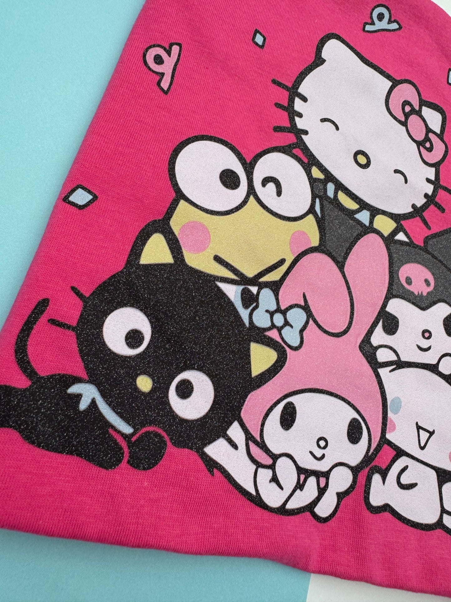 GLITTER KITTY FRIENDS TEE