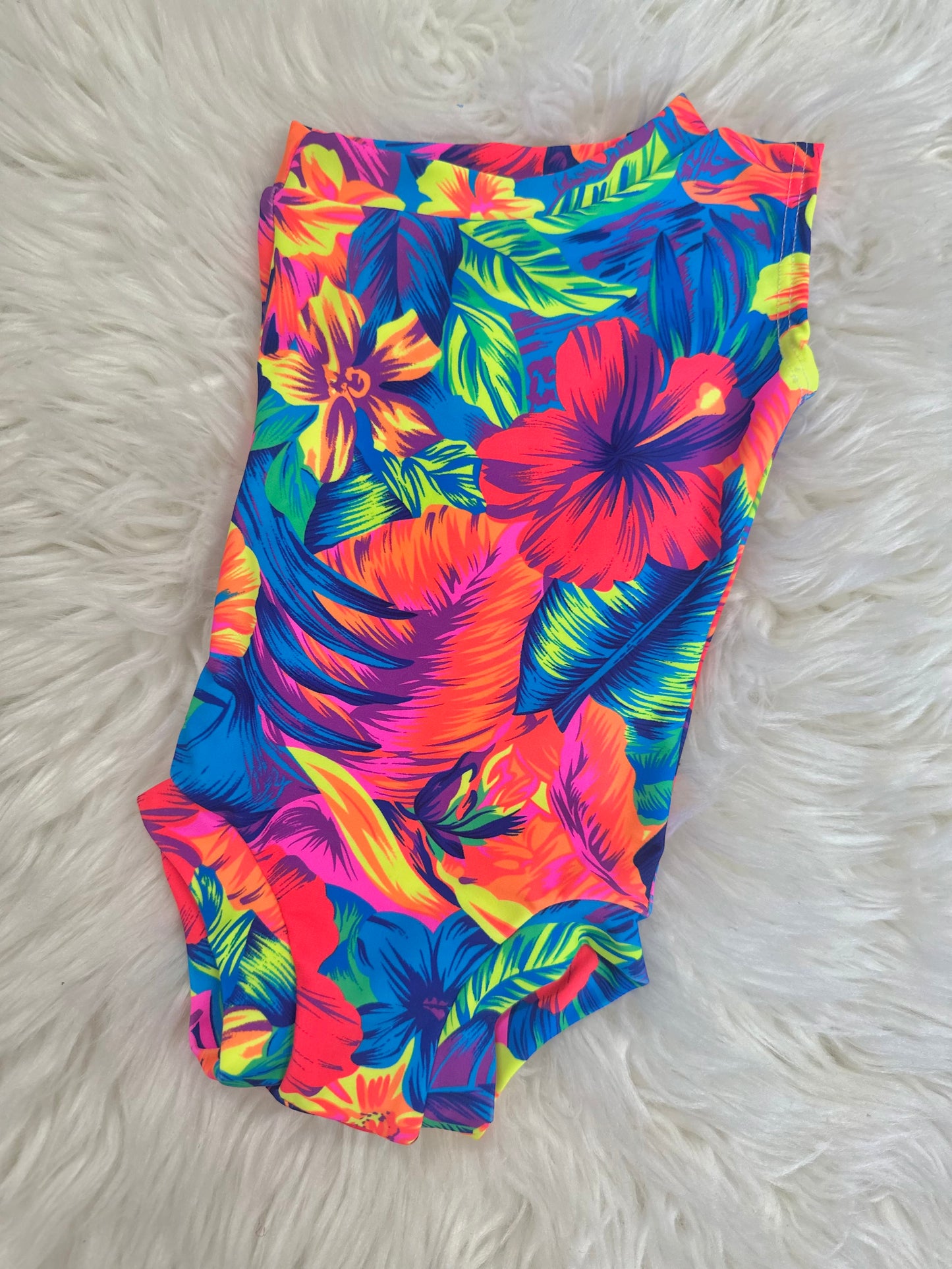 NEON FLORAL SWIM