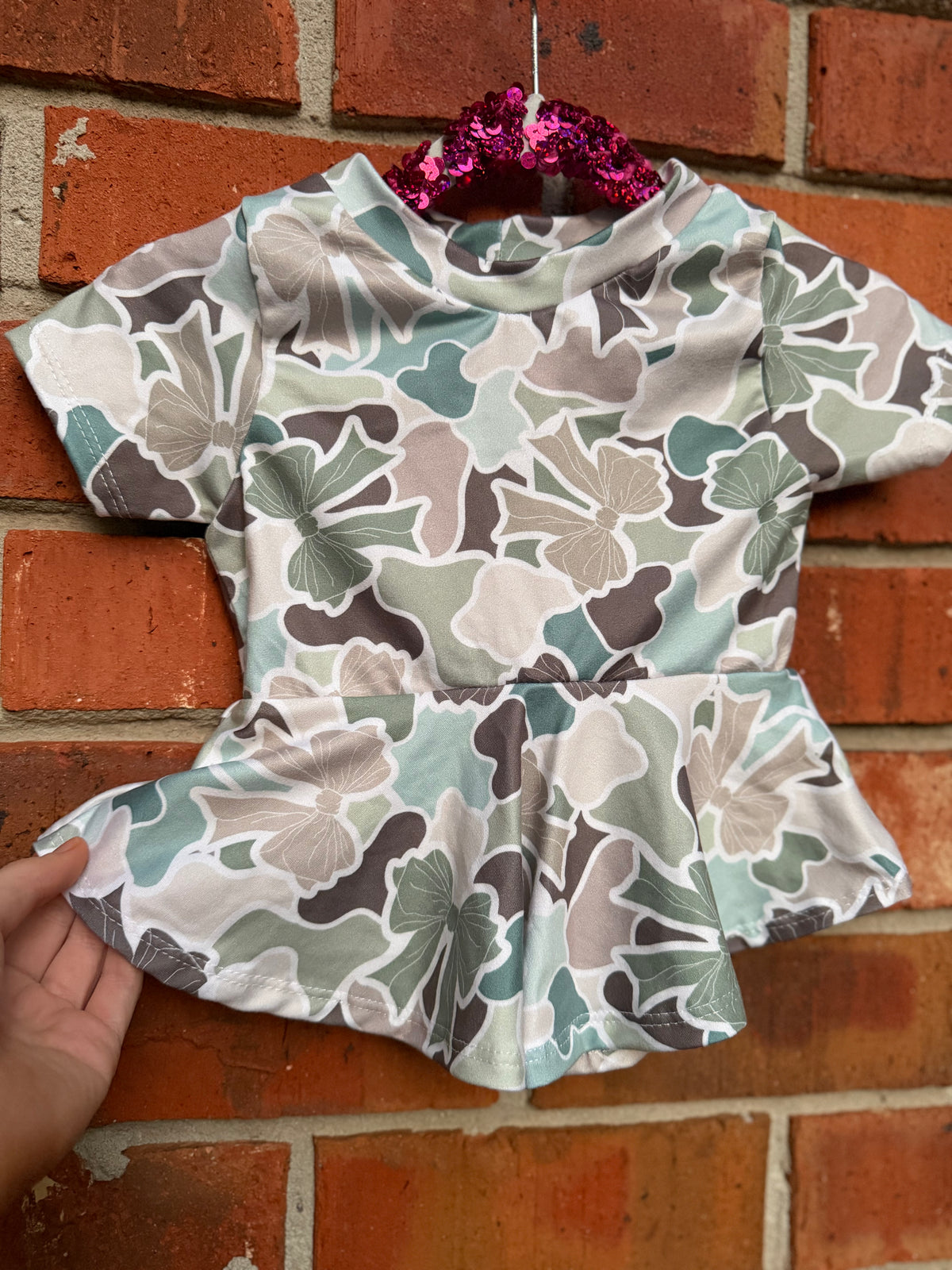 CAMO PEPLUM 12/18m