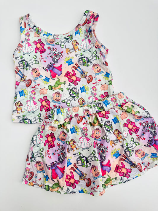 TOYS SKORT SET