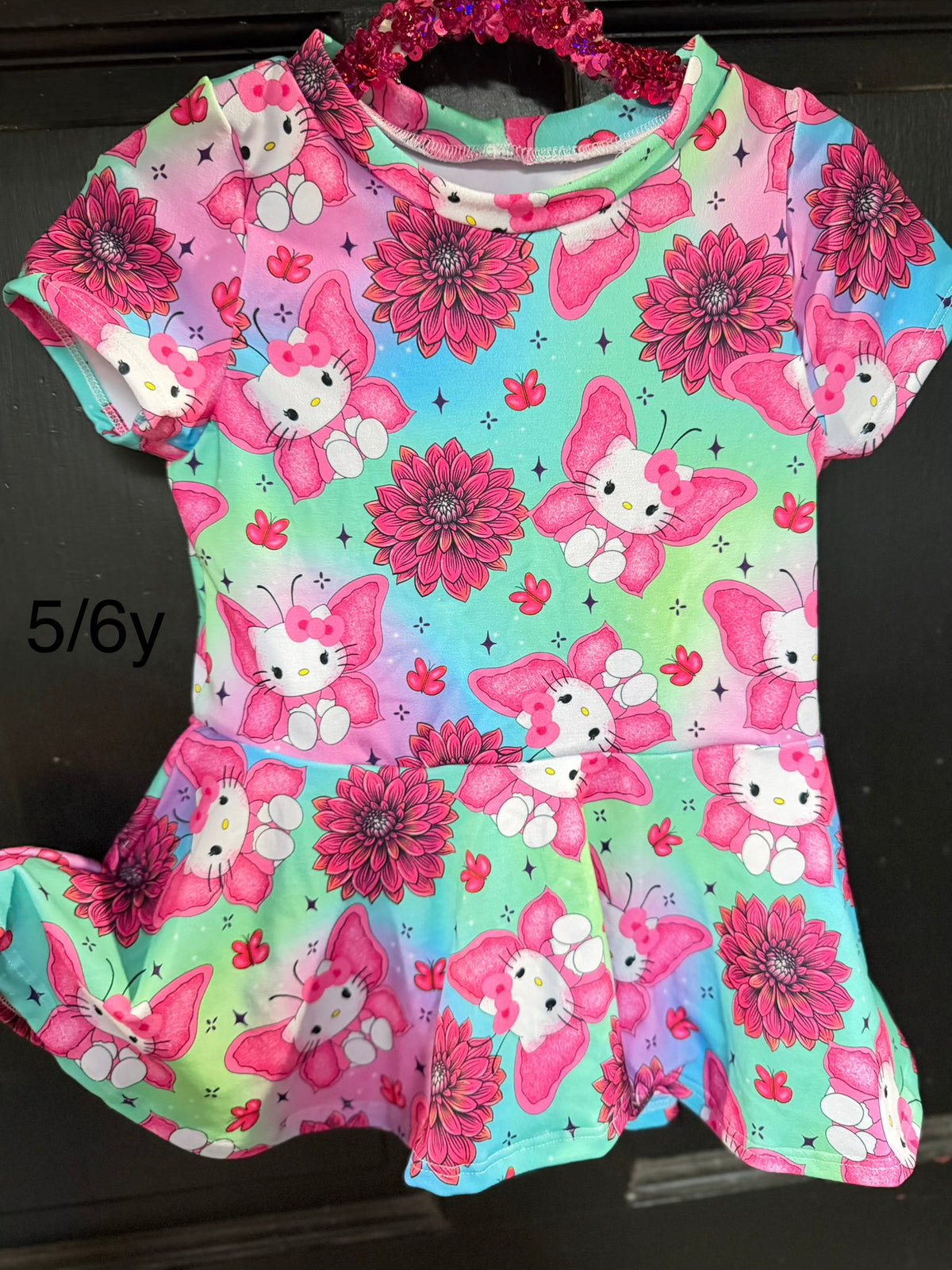 KITTY PEPLUM 5/6Y