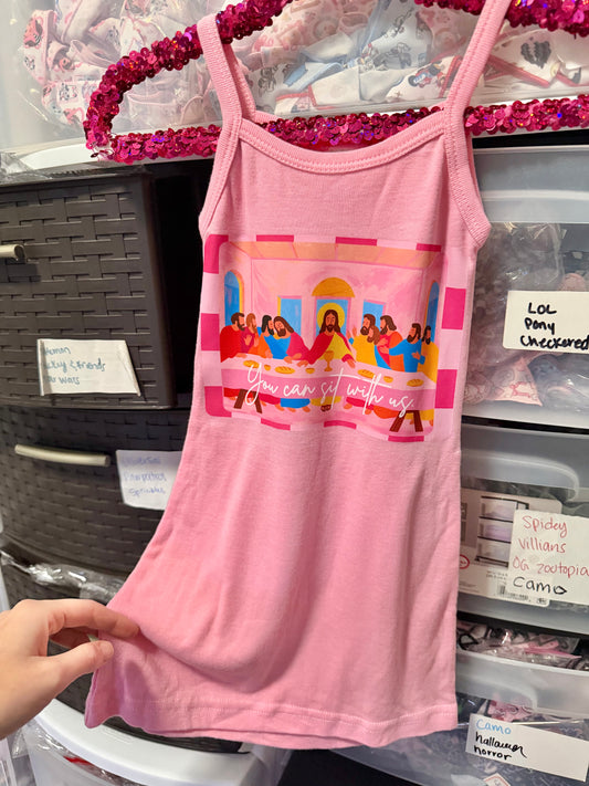 SIT WITH US TANK DRESS 12/18M