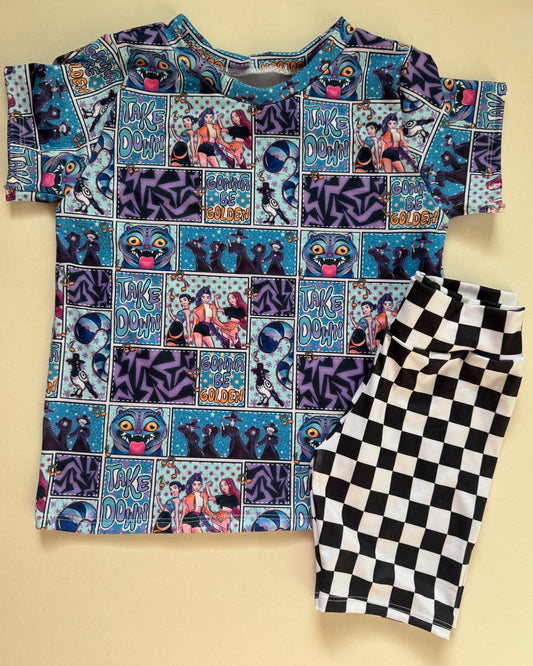 KPOP x CHECKERED SET