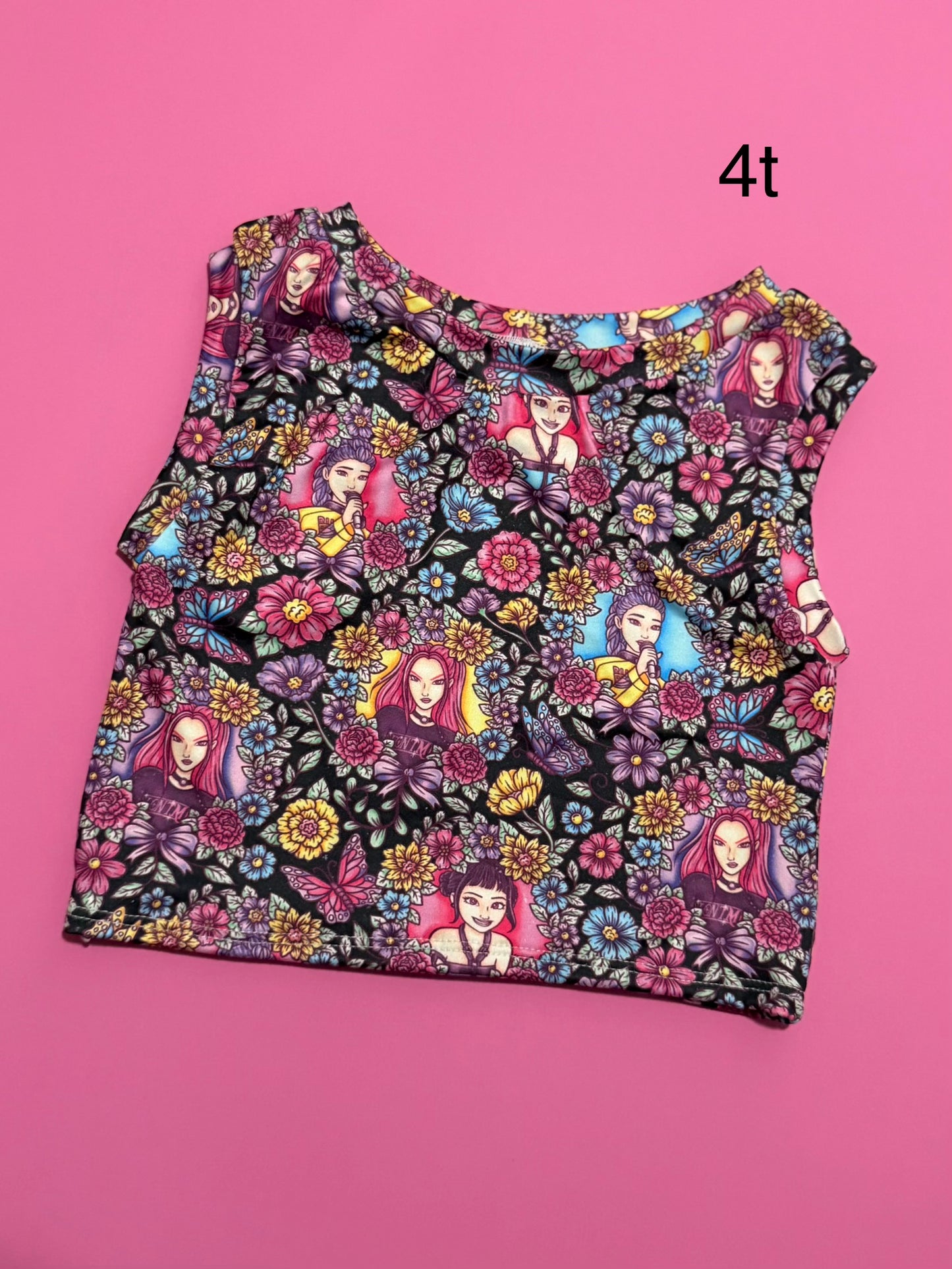 KPOP CROP TANK 4T