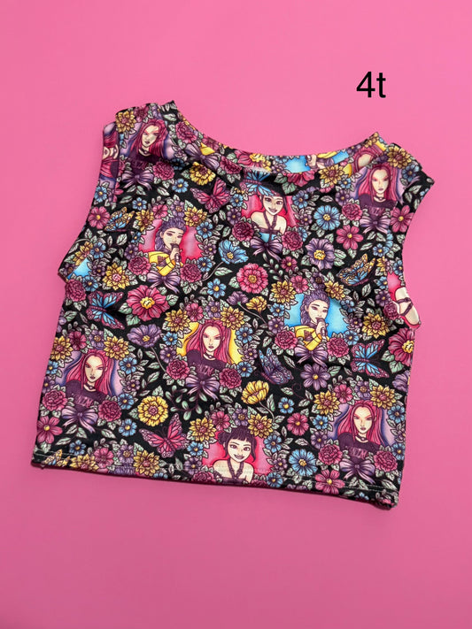 KPOP CROP TANK 4T