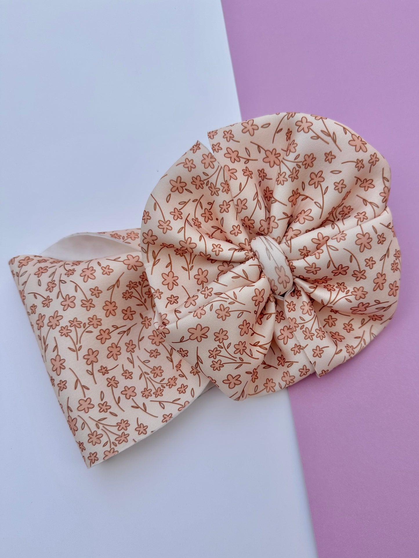 DITSY FLORAL PUFF BOW