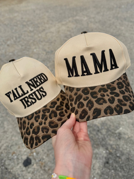 EMBROIDERED TRUCKER HAT