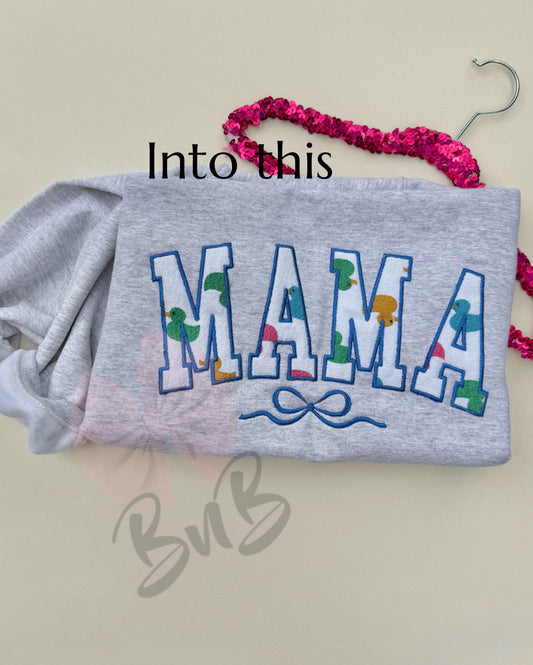 BABY BLANKET SWEATSHIRT