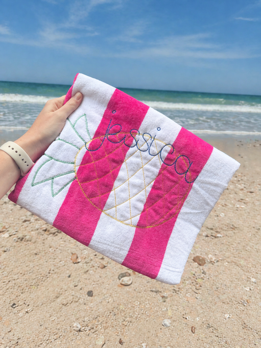 CUSTOM BEACH TOWEL