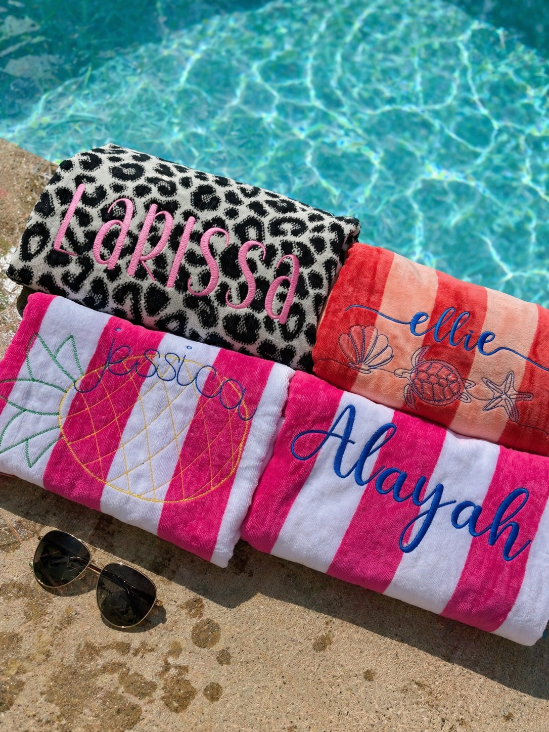 CUSTOM BEACH TOWEL