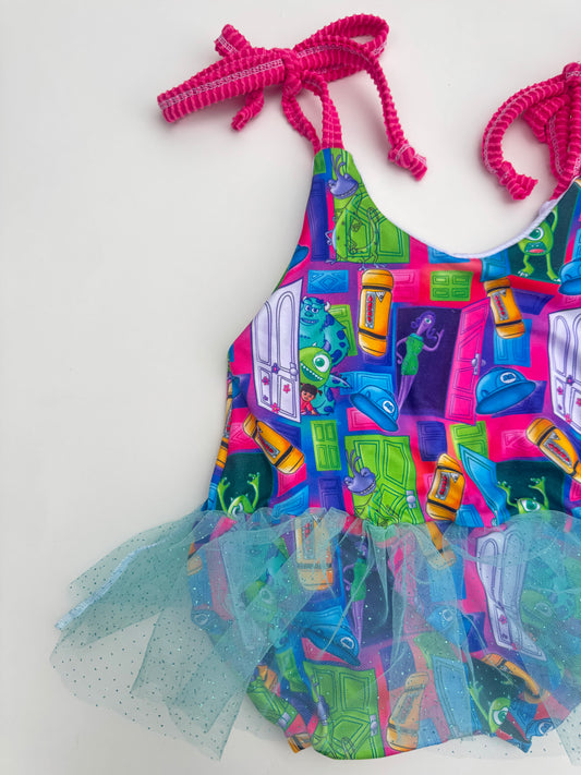 MONSTERS TUTU ROMPER