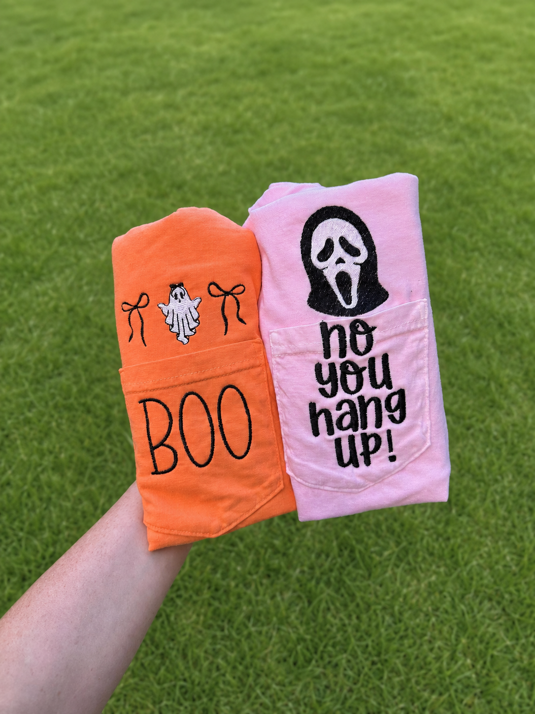 SPOOKY POCKET TEE