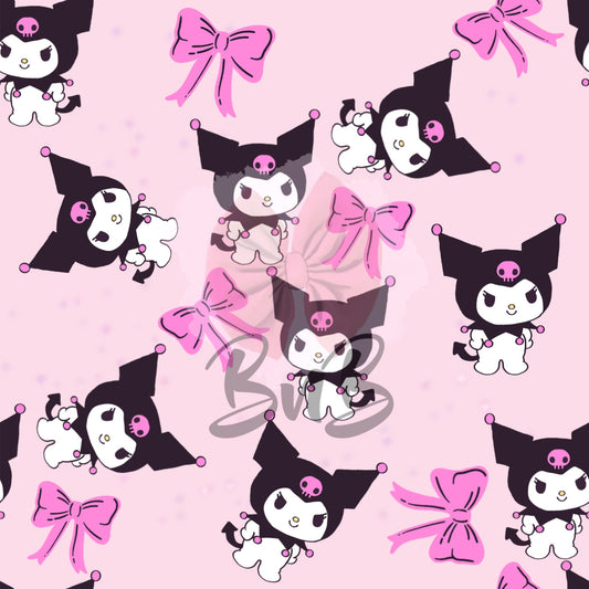 kuromi seamless pattern