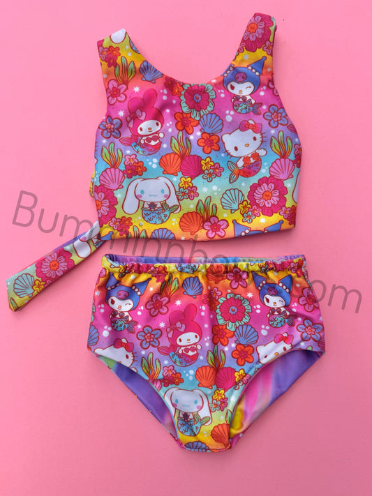 KITTY AND FRIENDS REVERSIBLE SWIM